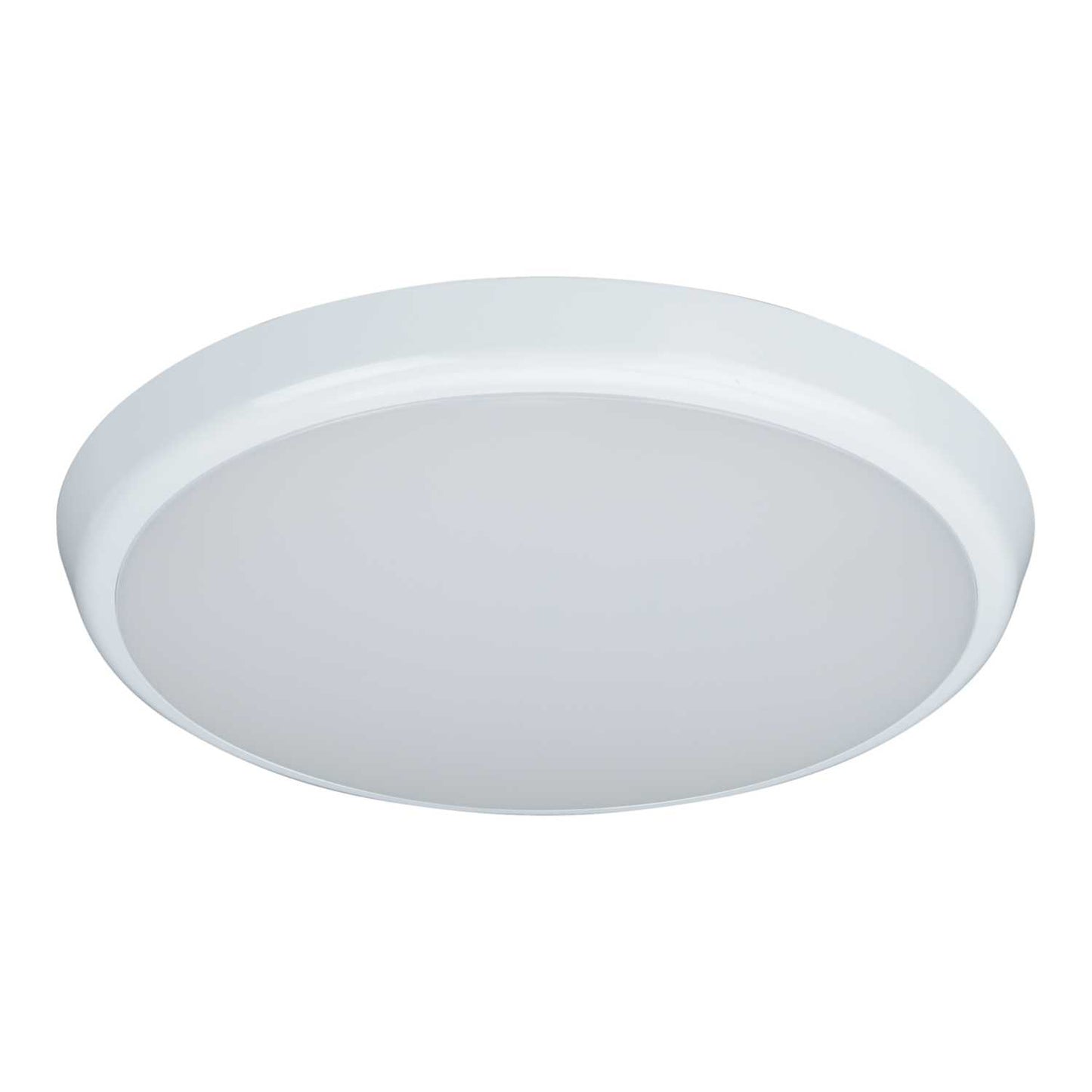 Bell Deco Slim 18W LED Tri-Colour Emergency Bulkhead with Microwave Sensor White