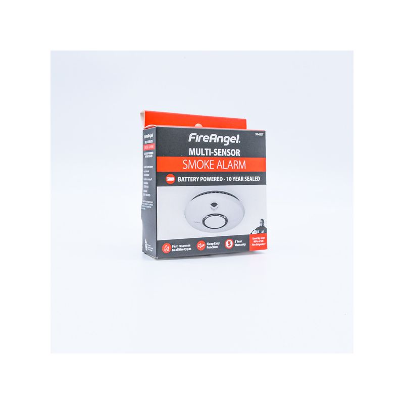 FIREANGEL 10 YEAR BATTERY ONLY SMOKE ALARM ST-622T