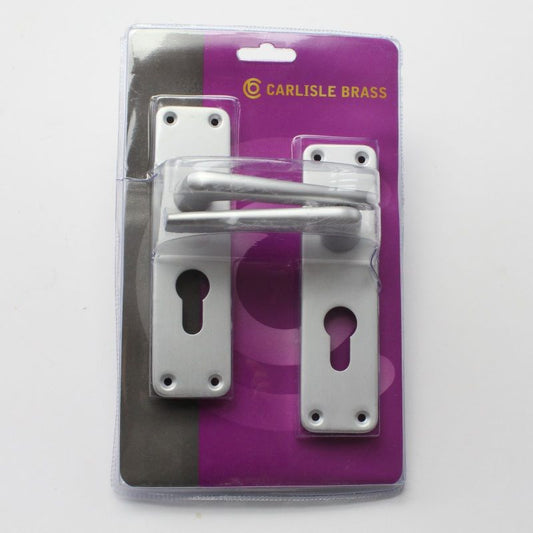 ALUMINIUM EURO PROFILE LOCK HANDLES SAA21Y/BP