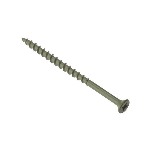 COUNTERSUNK POZI DECKING SCREWS M4 x 70mm 8 x 3" CLAM 100 S9DTY0400700