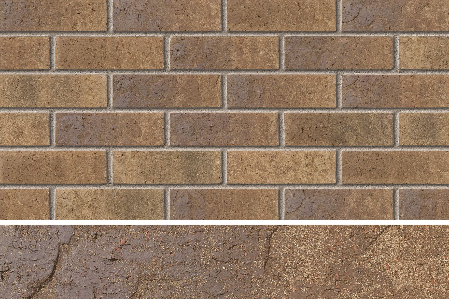 IBSTOCK THROCKLEY MILBURN ASHEN BROWN BLEND BRICK 65mm A2775A SCOTLAND