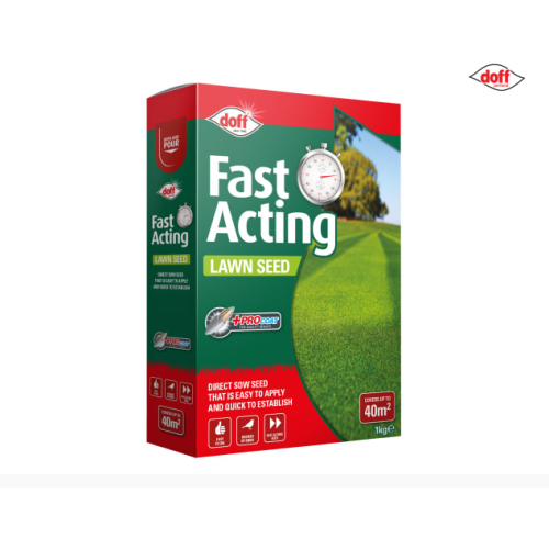 DOFF DOFFLCA00DOF FAST GROWING LAWN SEED 1kg (40m2)