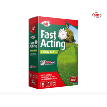 DOFF DOFFLCA00DOF FAST GROWING LAWN SEED 1kg (40m2)