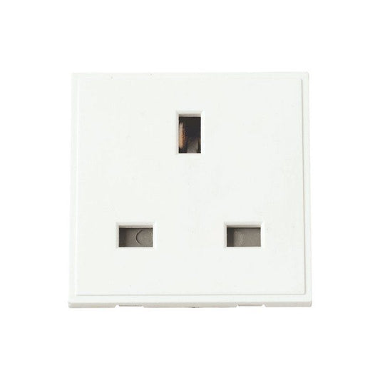 CLICK MM010WH 13A UNSWITCHED SOCKET MODULE