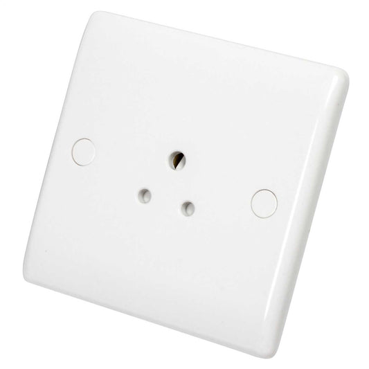 BG Nexus 2A 1 Gang Unswitched Socket White