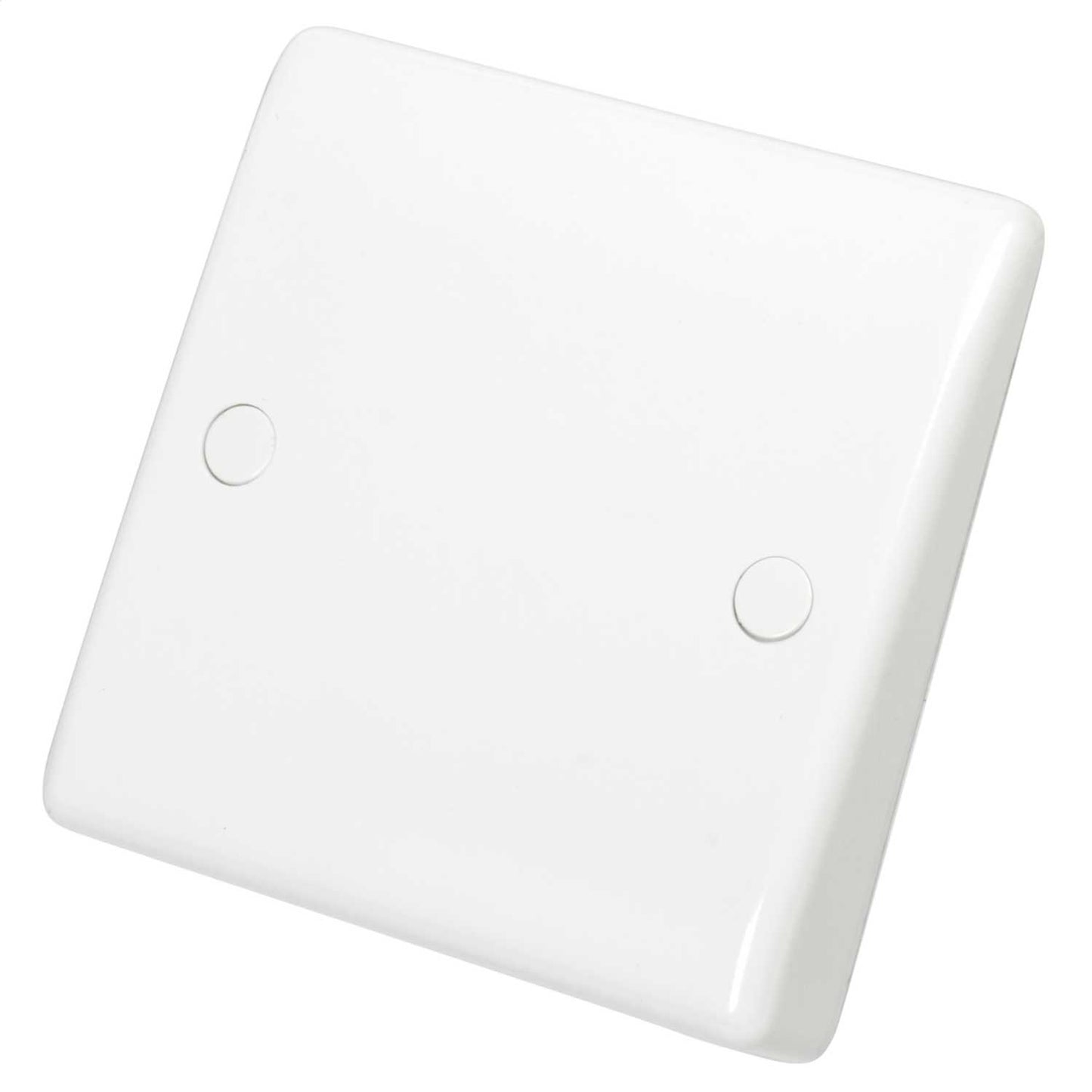 BG 25A 1 Gang Flex Outlet Bottom Entry White