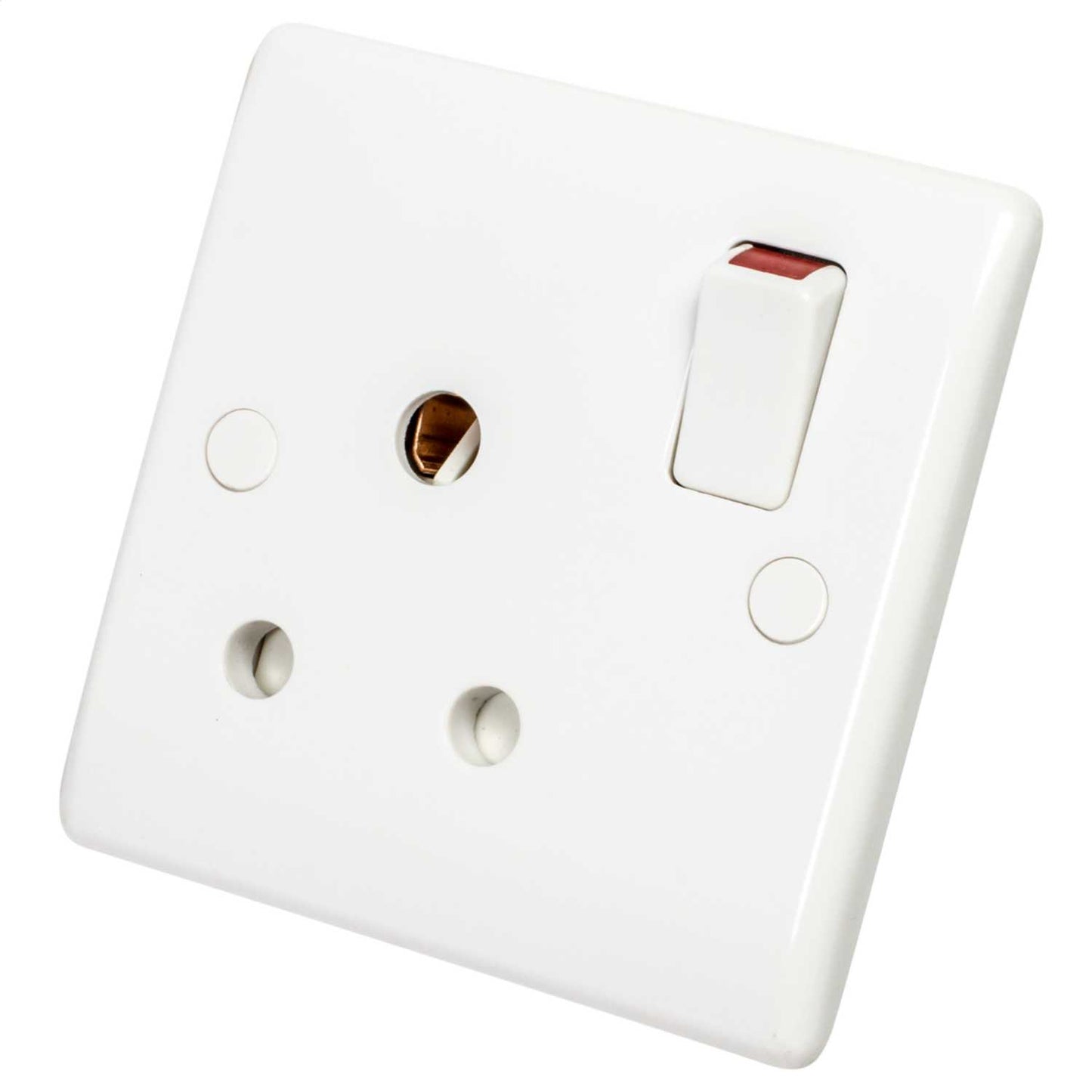 BG Nexus 15A 1 Gang Switched Socket White