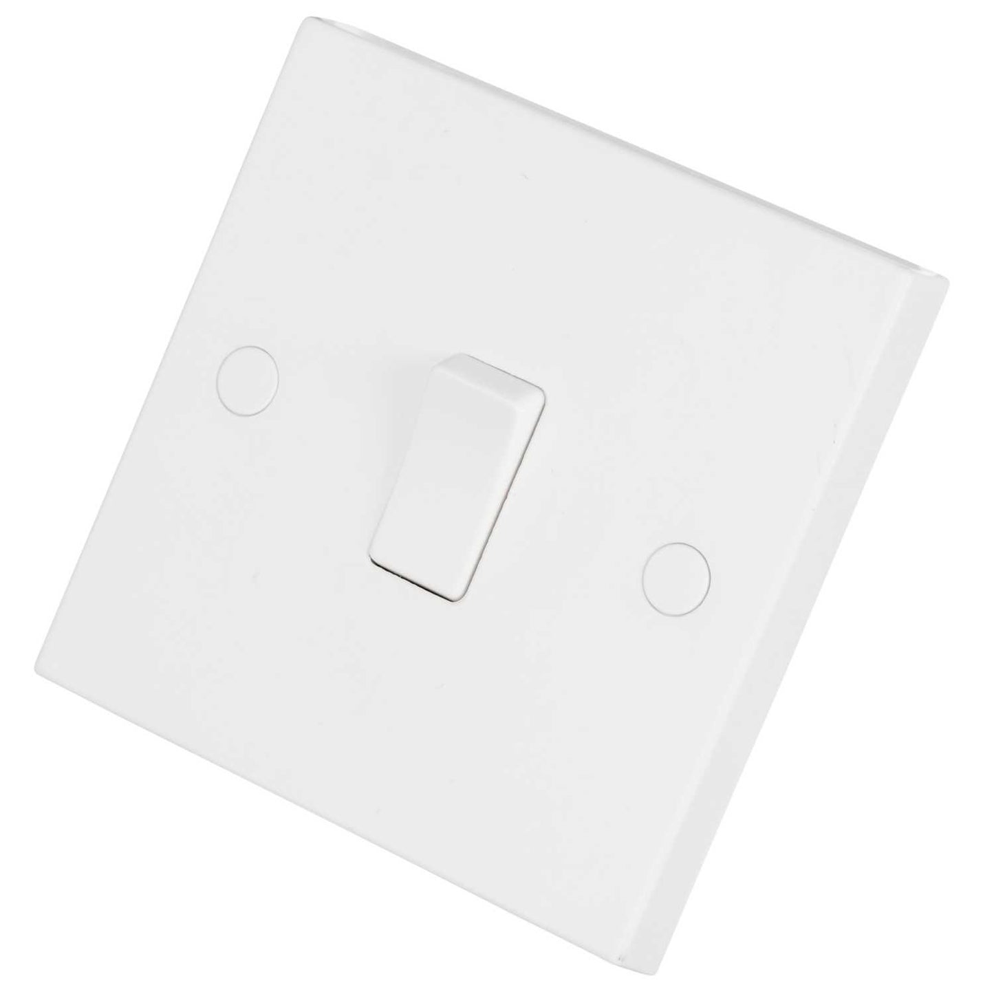 BG 900 Series 10A 1 Gang 2 Way Light Switch White
