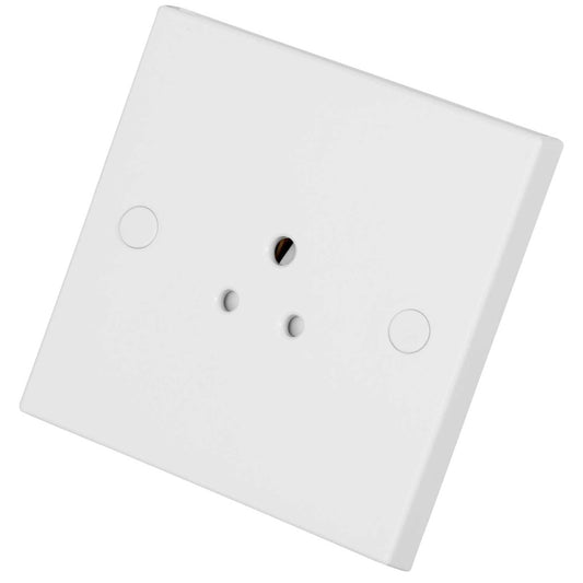 BG 900 Series 2A 1 Gang Unswitched Socket White