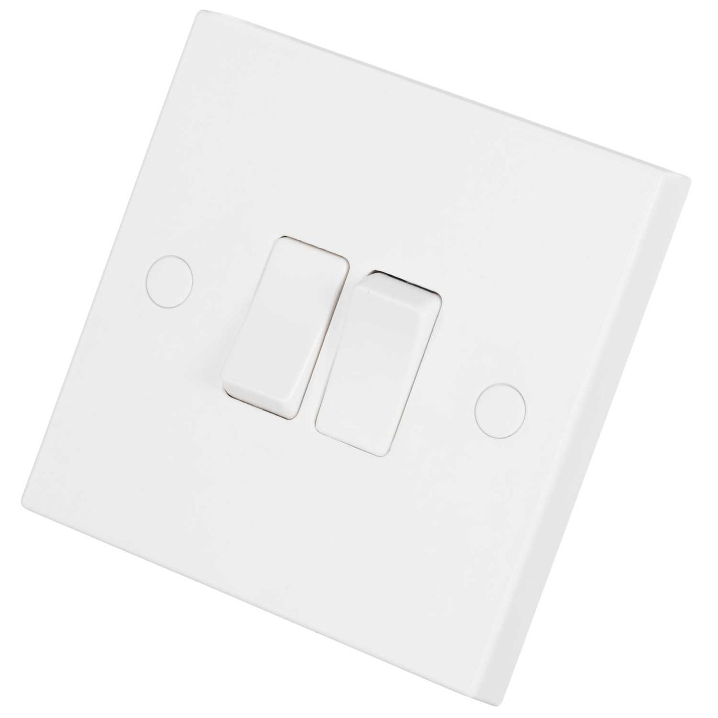 BG 900 Series 10A 2 Gang 2 Way Light Switch White