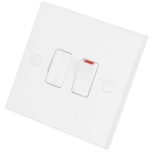 BG 900 Series 13A DP Switched Fused Spur White