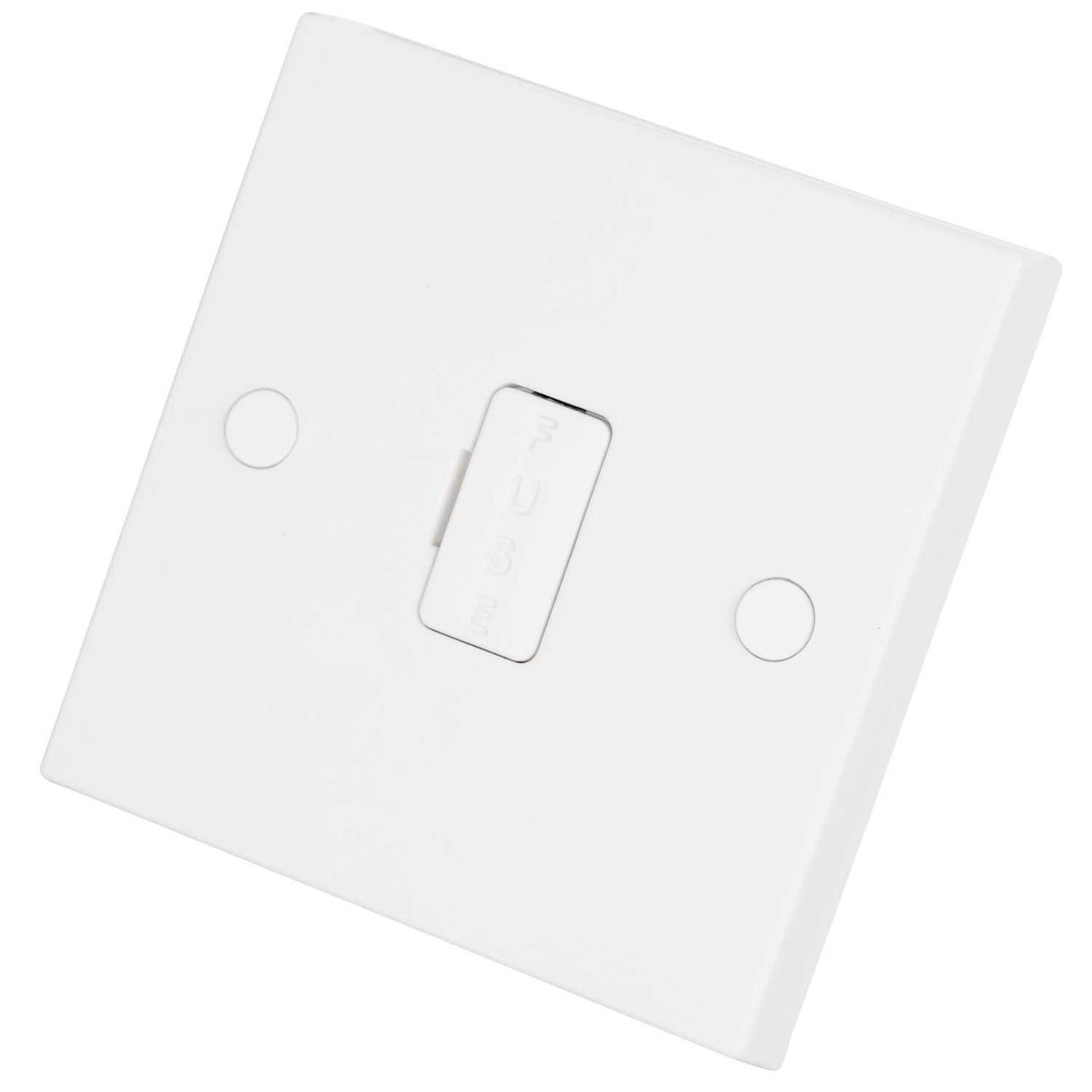 BG 900 Series 13A DP Unswitched Fused Spur White