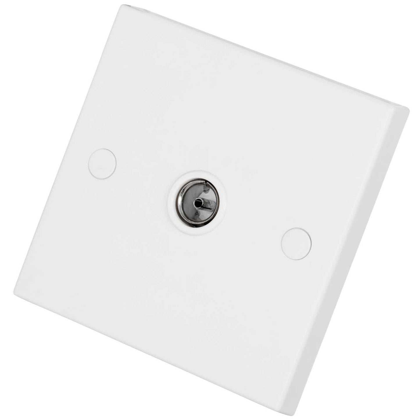 BG 900 Series 1 Gang Coaxial Socket White