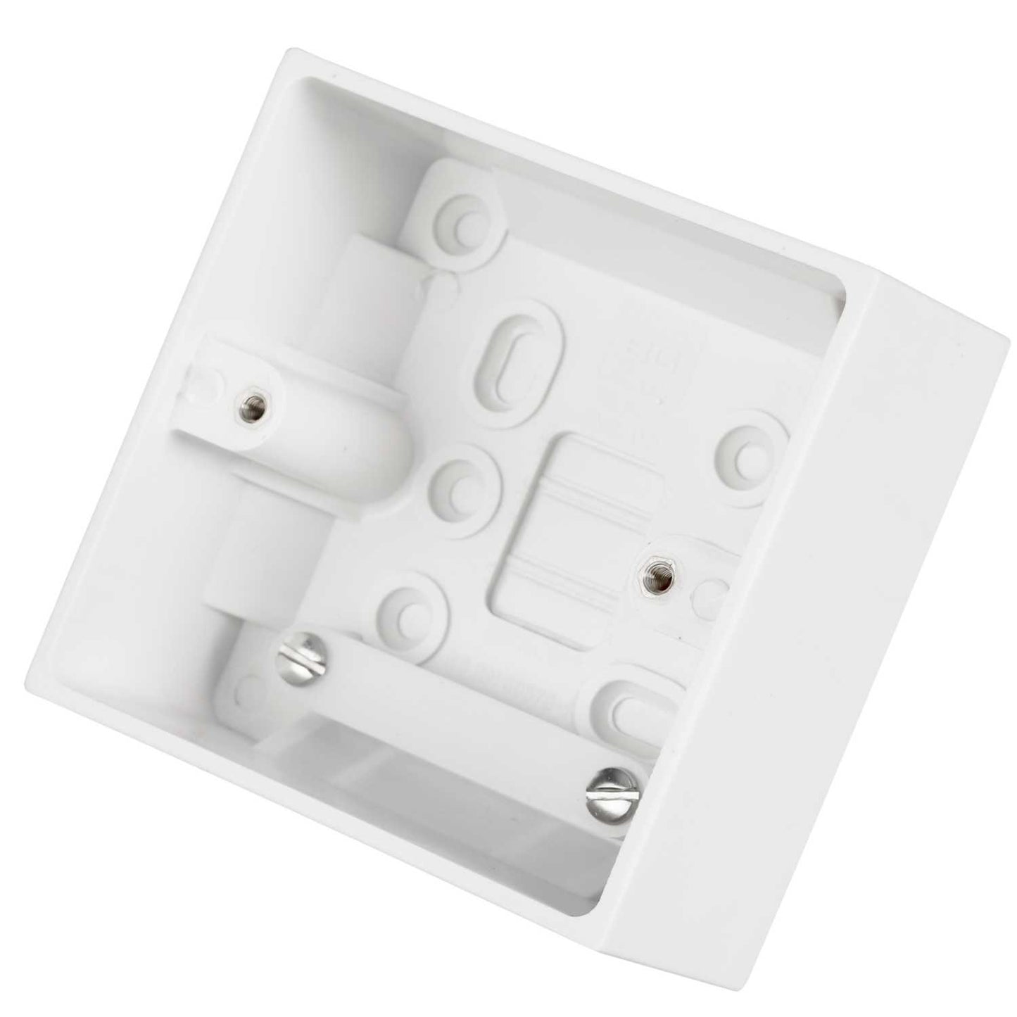 BG 1 Gang 45mm Pattress Back Box White