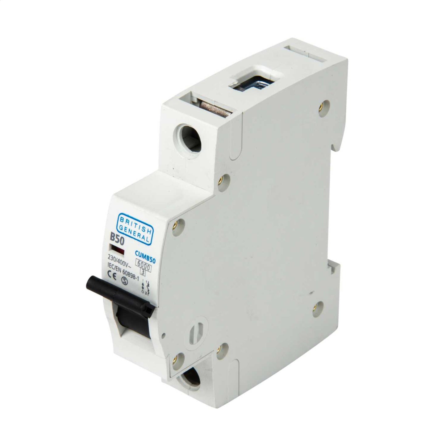BG 50A Single Pole 6kA B Curve MCB