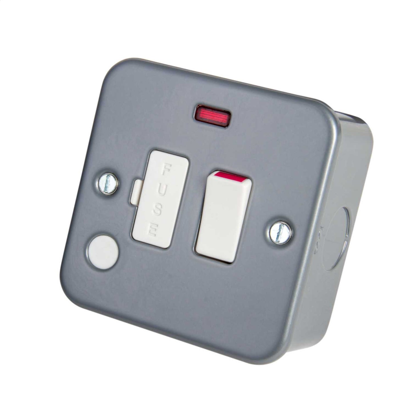 BG 13A DP Switched Fused Spur with Neon and Flex Outlet Metal Clad