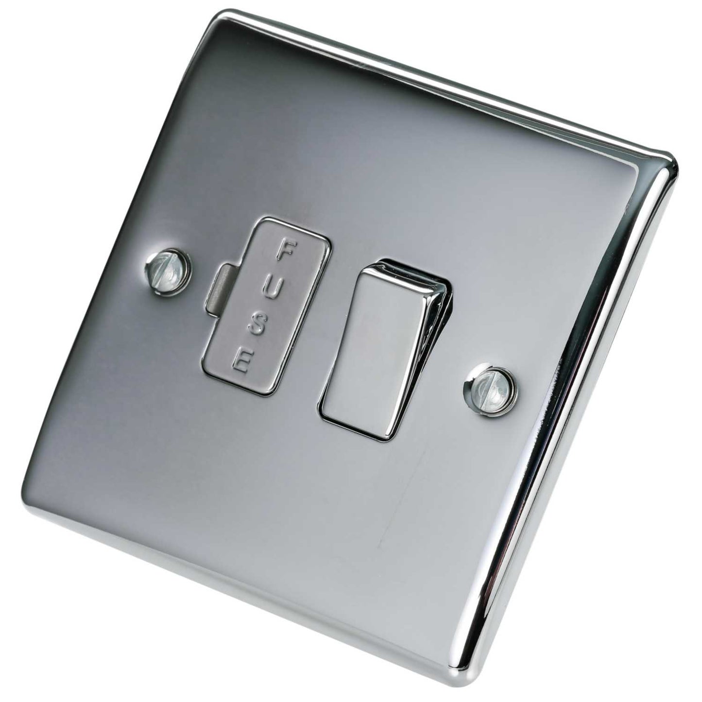 BG 13A Switched Fused Spur Polished Chrome
