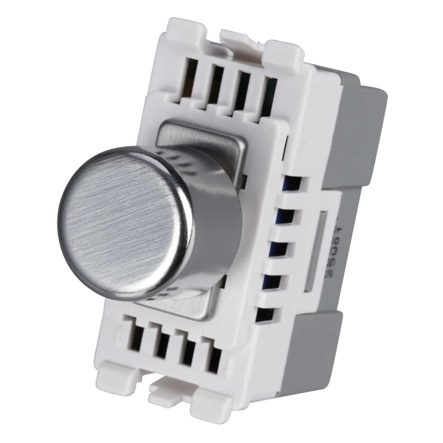 BG Intelligent Dual Mode 2 Way Grid Dimmer Brushed Steel
