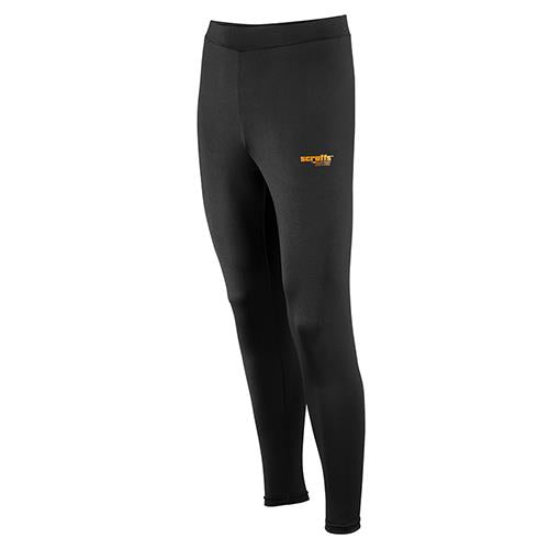 Scruffs Large Pro Base Layer Bottoms Black