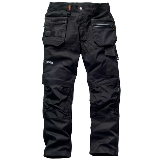 Scruffs 30W 33L Trade Flex Trouser Black