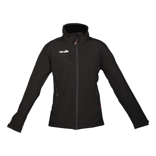 Scruffs Size Womens Trade Softshell Black