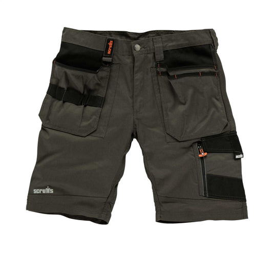 Scruffs 36W Trade Shorts Slate Grey