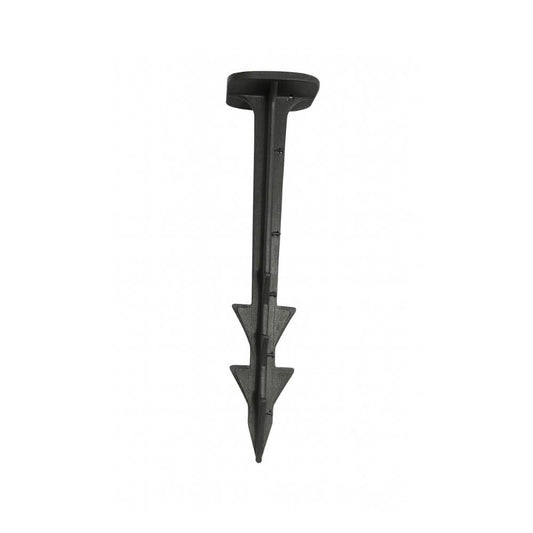 Black Plastic Fixing Pegs (100/Box)
