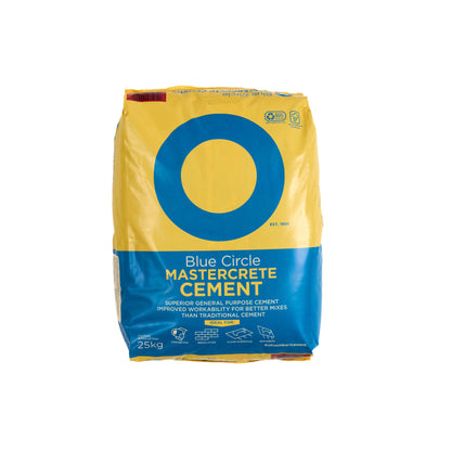 Blue Circle Mastercrete Grey Cement 25kg (Plastic Bag)