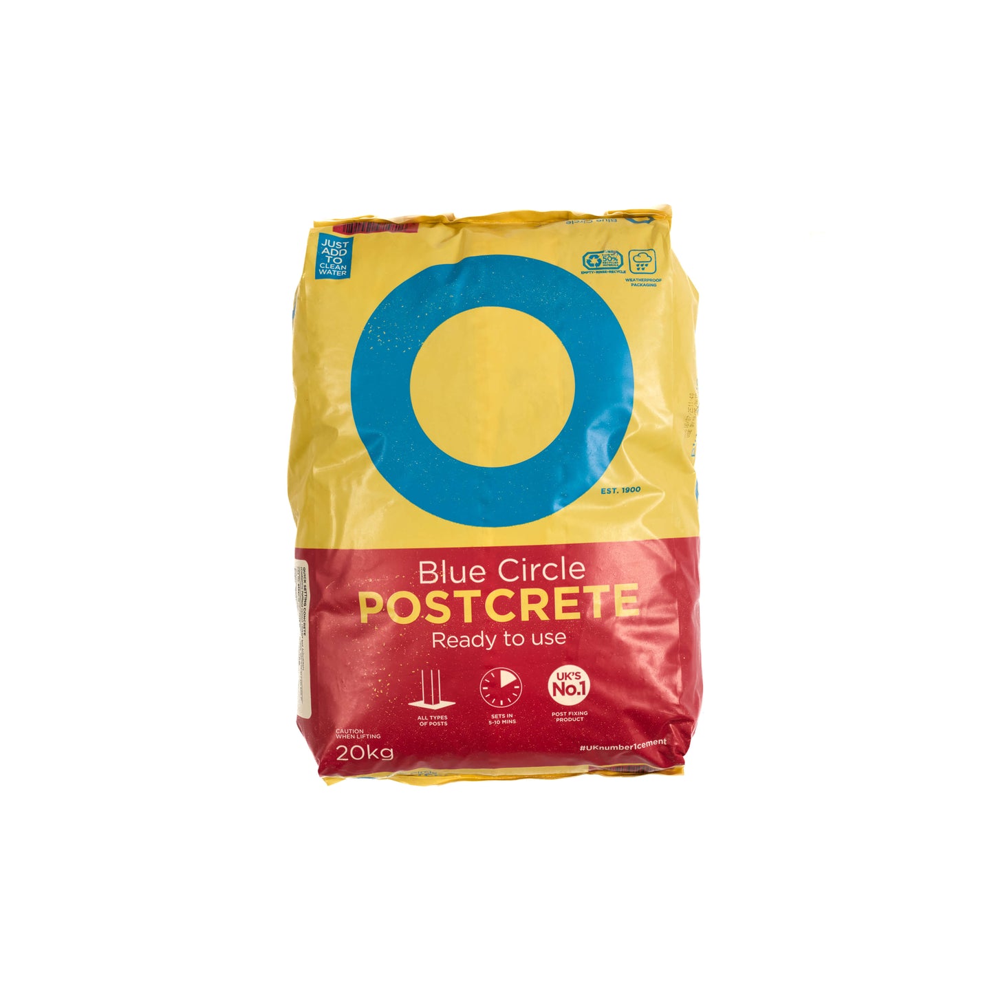 Blue Circle Postcrete Cement 20kg