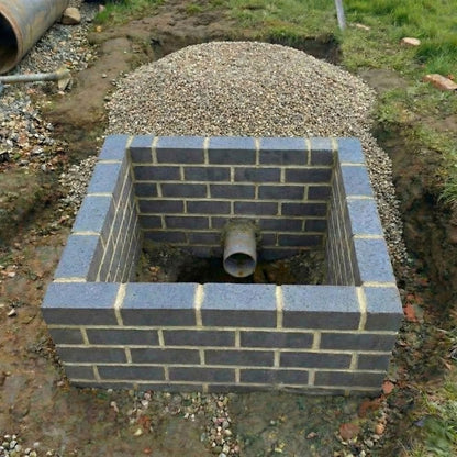 Class B Engineering Brick Smooth Blue Solid 65mm