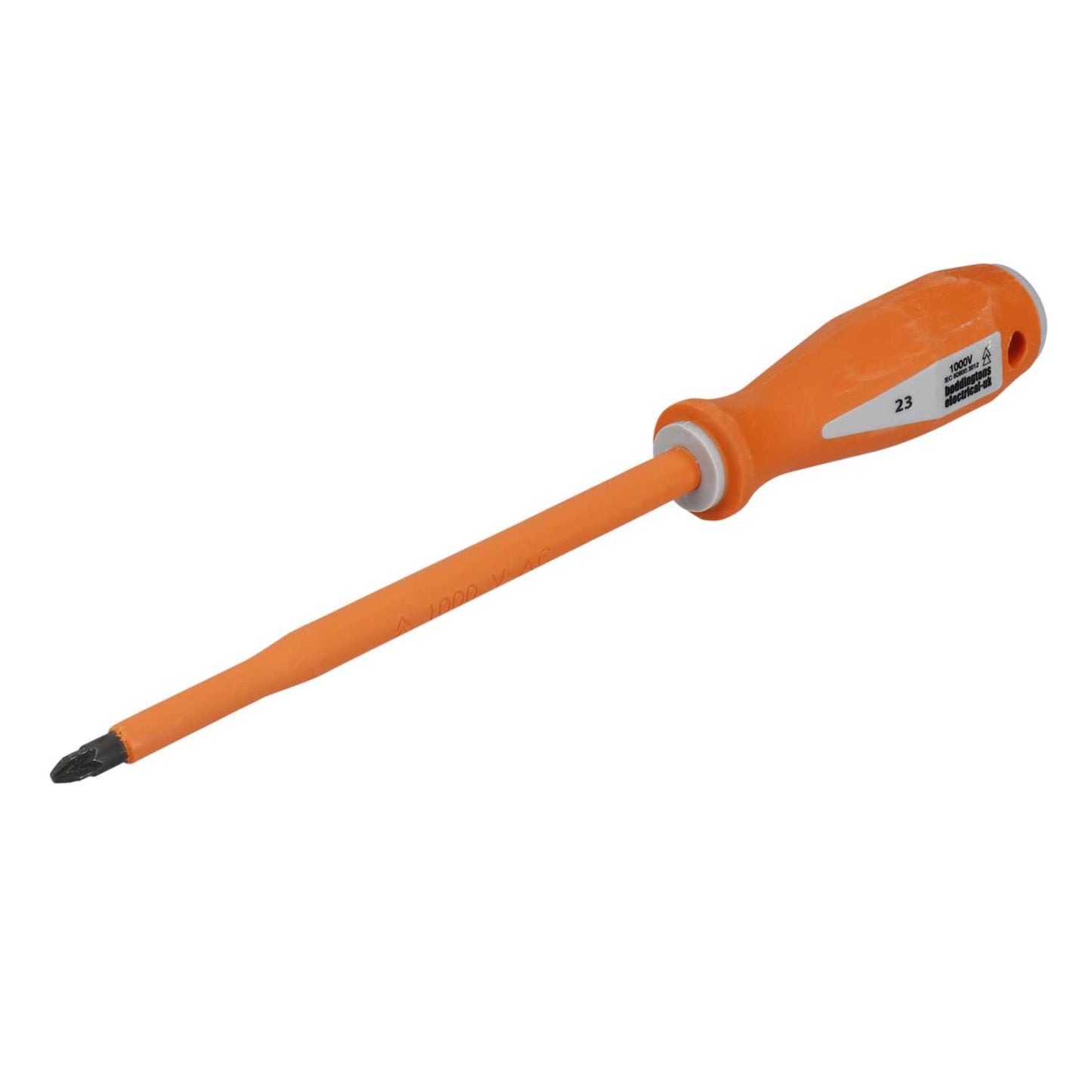 Boddingtons Electrical PZ2 x 150mm Pozidrive VDE Screwdriver 1000V