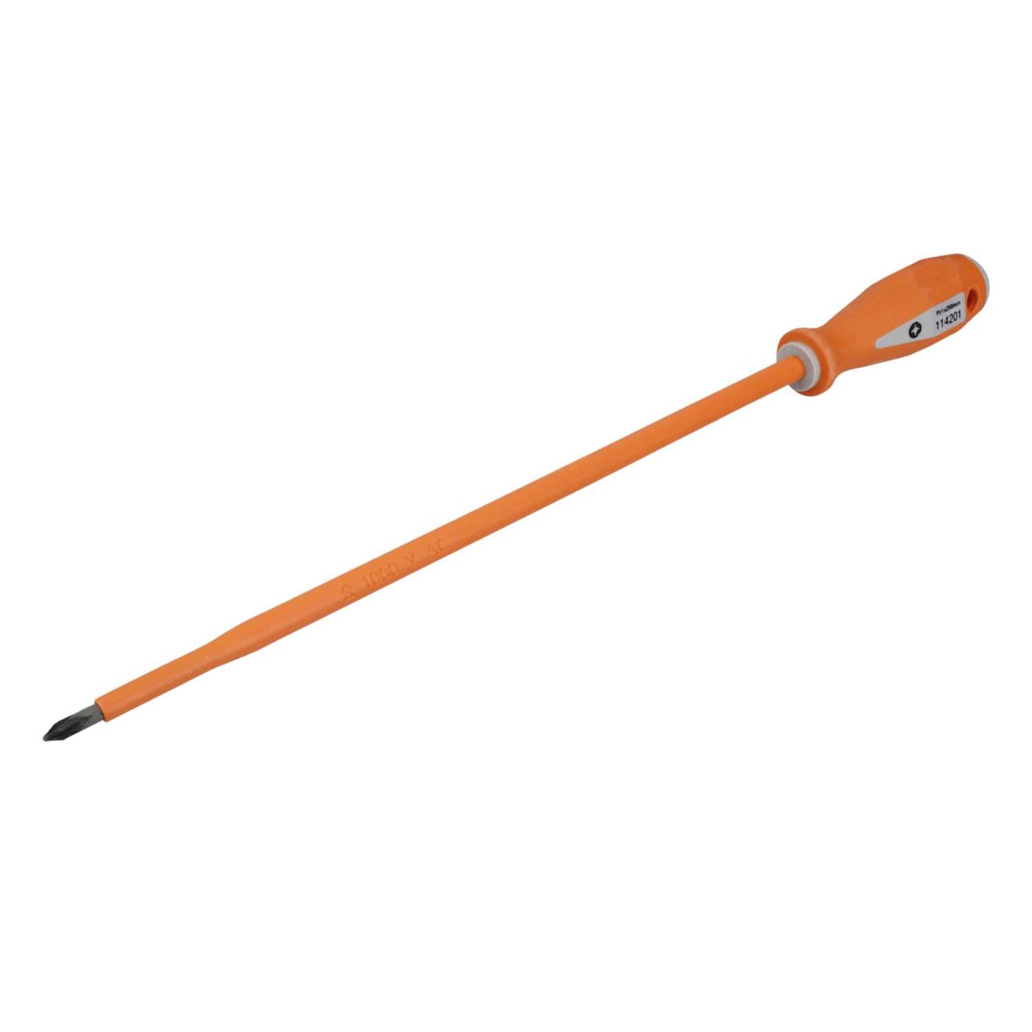 Boddingtons Electrical PZ1 x 250mm Pozidrive VDE Screwdriver 1000V
