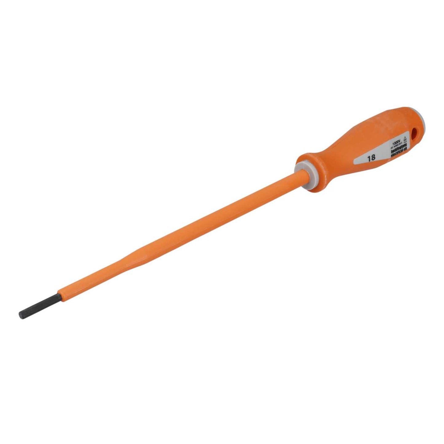 Boddingtons Electrical 3mm x 150mm Insulated Hex Allen Key Screwdriver