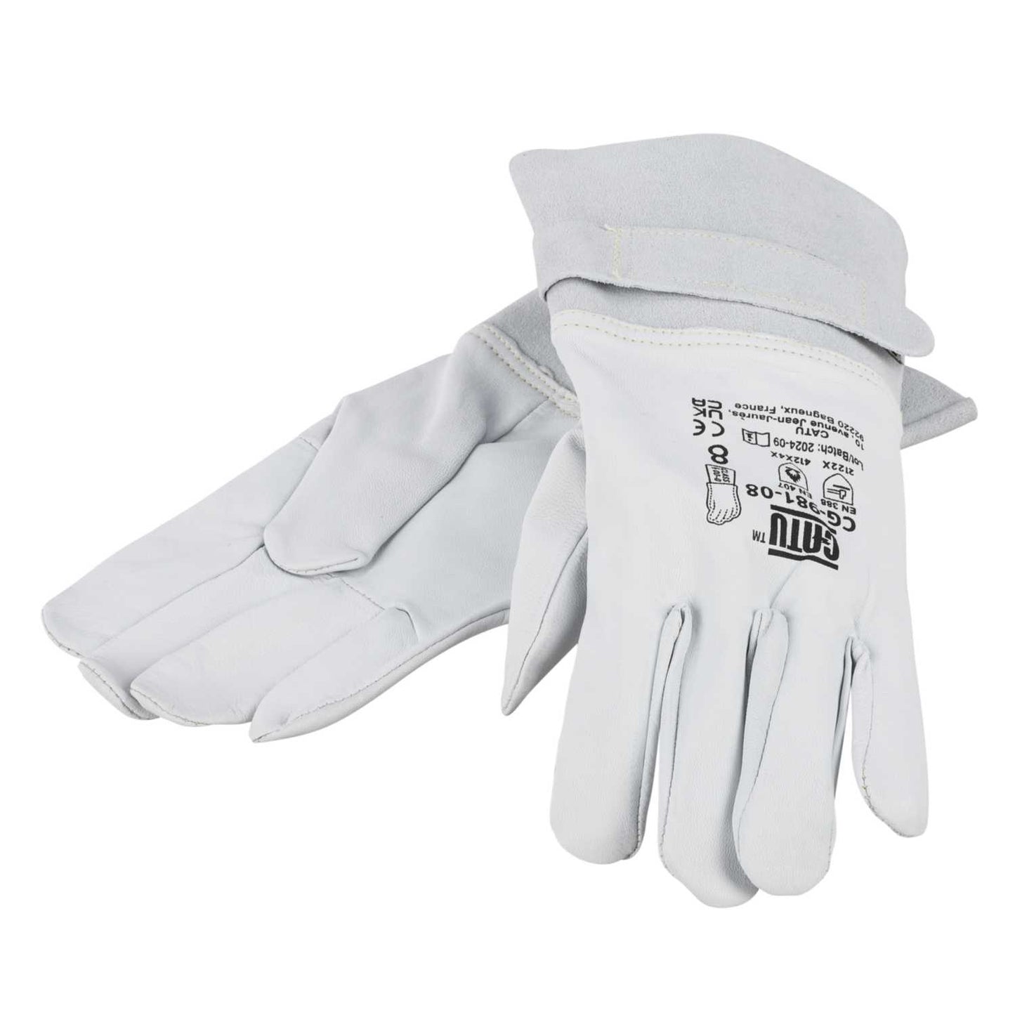 Catu Size 8 Leather Overglove