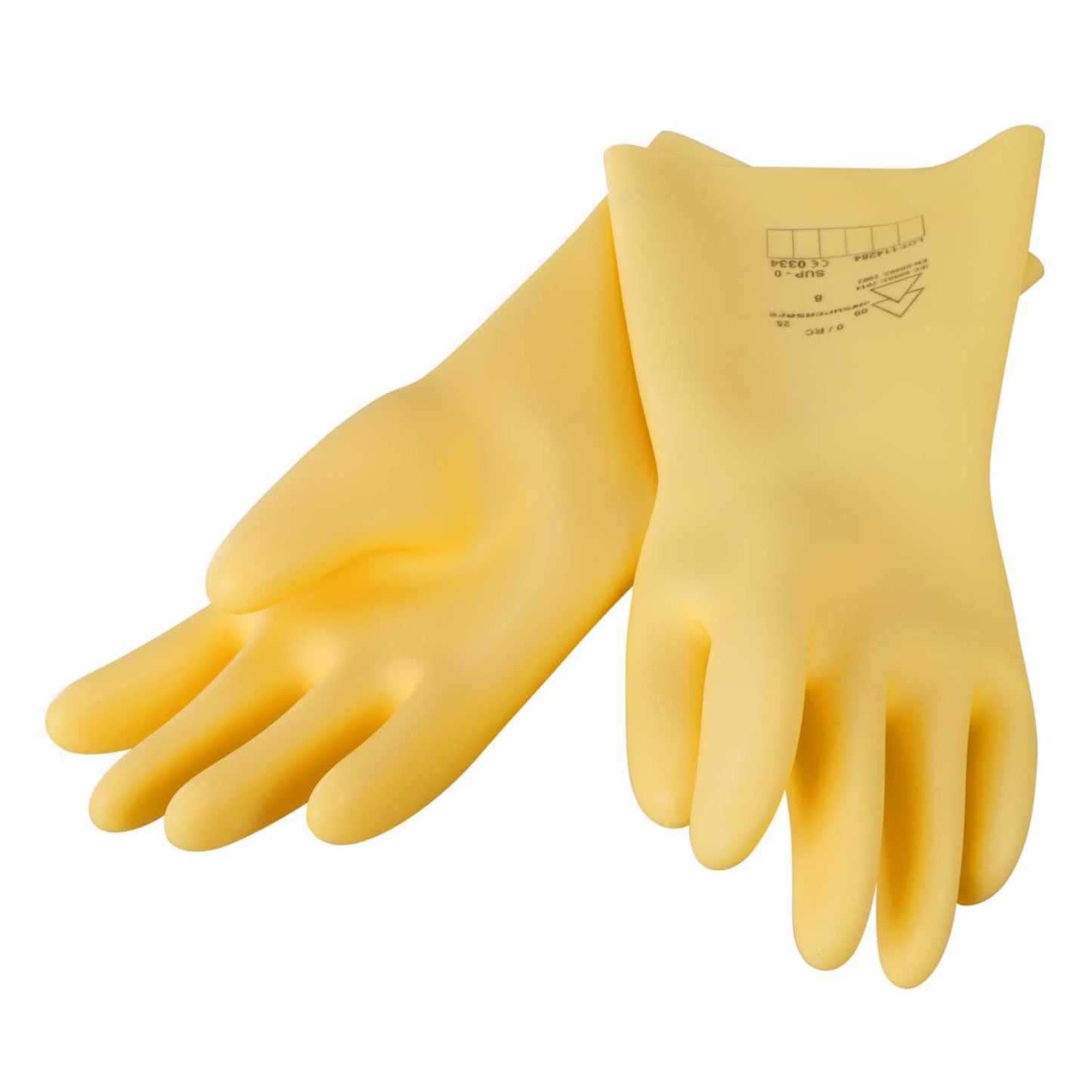 Boddingtons Electrical Presel Size 8 Insulating Natural Rubber Electrical Gloves Class 0