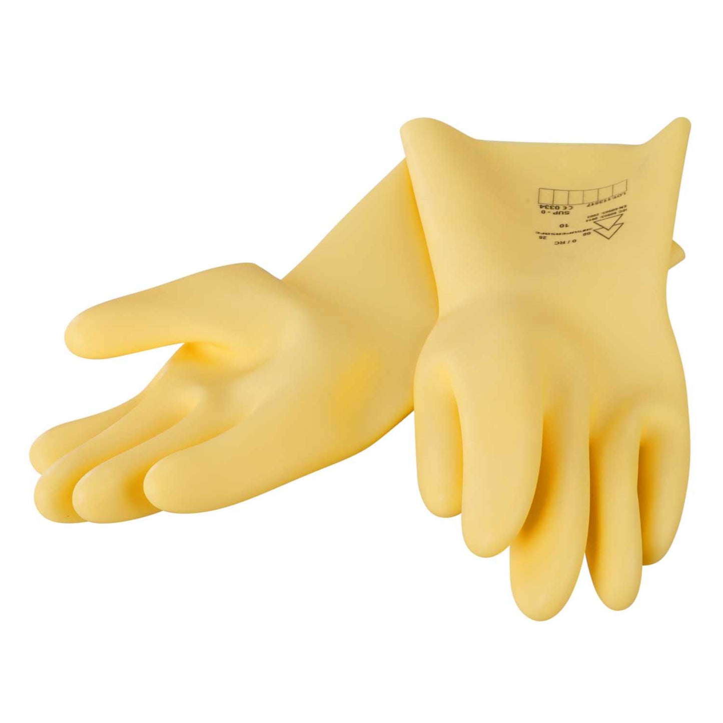 Boddingtons Electrical Presel Size 10 Insulating Natural Rubber Electrical Gloves Class 0