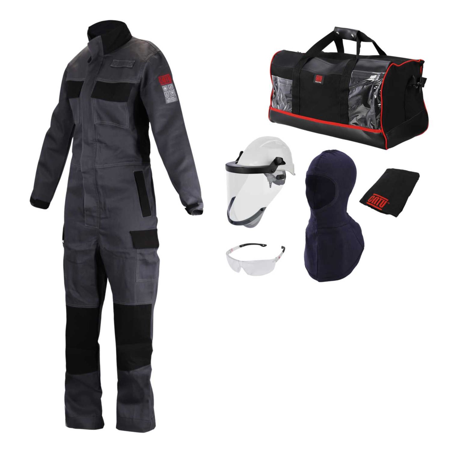 Catu Arc Flash Kit 12 cal/cm² APC 1 with Coveralls Large