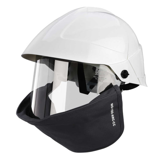 Catu Arc Flash Helmet with Face Shield and Neck Protection