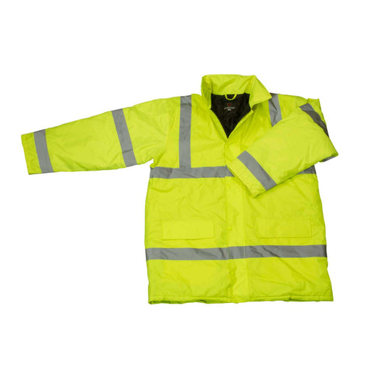 Briggs Medium Hi Vis Class 3 Site Jacket Yellow
