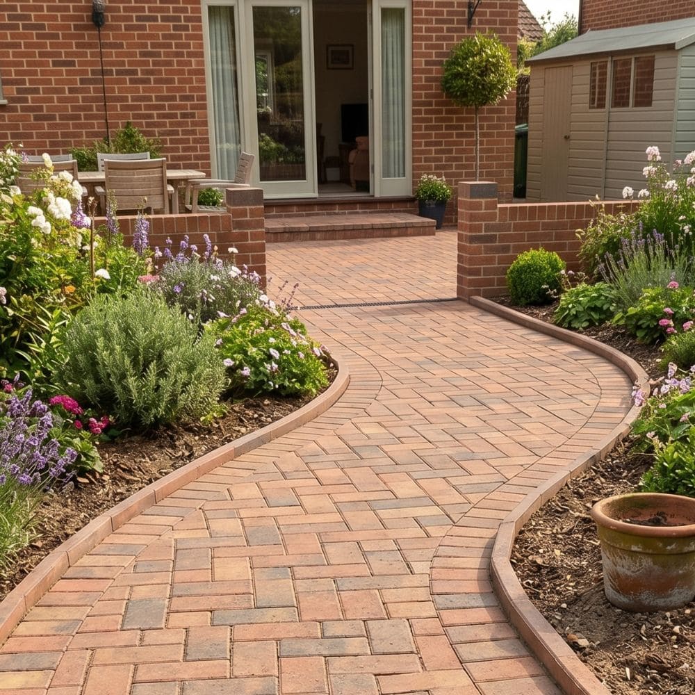Brindle Concrete Block Paving 200mm x 100mm x 50mm (Per m2)