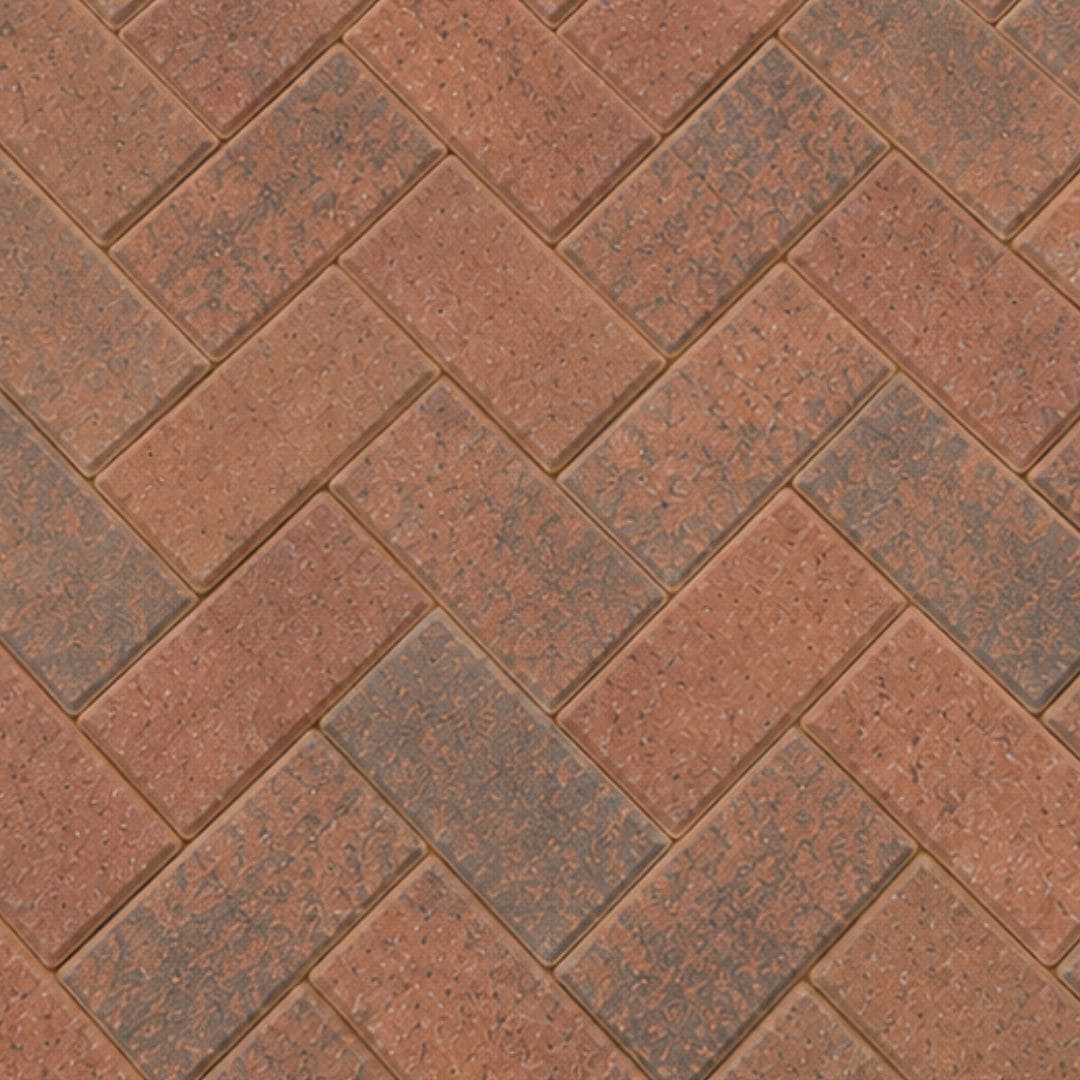 Brindle Concrete Block Paving 200mm x 100mm x 60mm (Per m2)