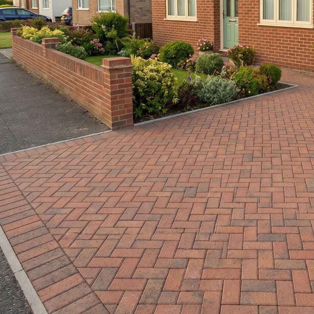 Brindle Concrete Block Paving 200mm x 100mm x 50mm (Per m2)