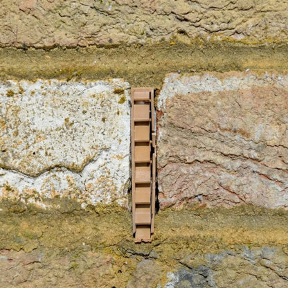 10mm x 65mm Cavity Wall Brick Weep Vent Buff