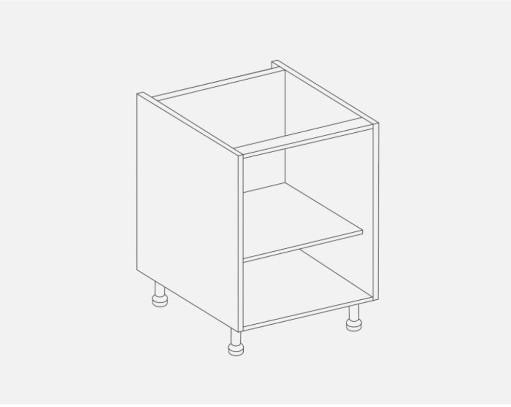 TKC 184BASE300 BASE UNIT CARCASS 300mm WHITE