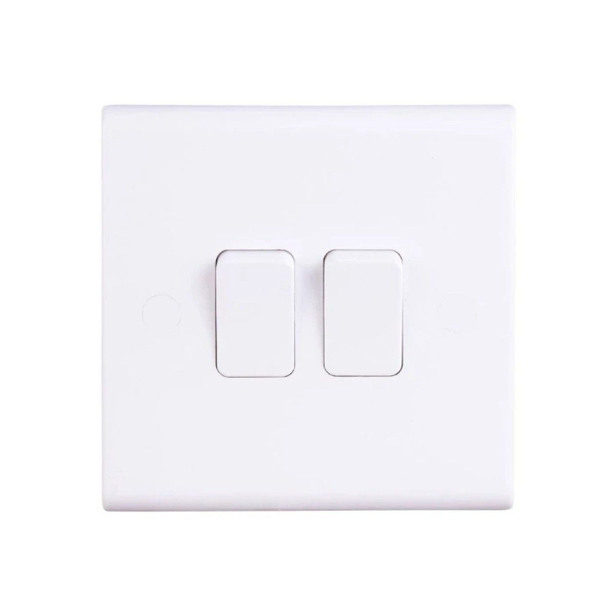 DETA S1204 2-GANG 2-WAY LIGHT SWITCH 10a