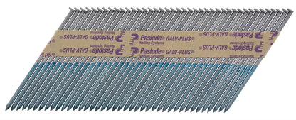 PASLODE 141070 90 x 3.1mm GALV PLUS STRAIGHT NAILS & 2 FUEL CELLS FOR IM360 (BOX 2200)