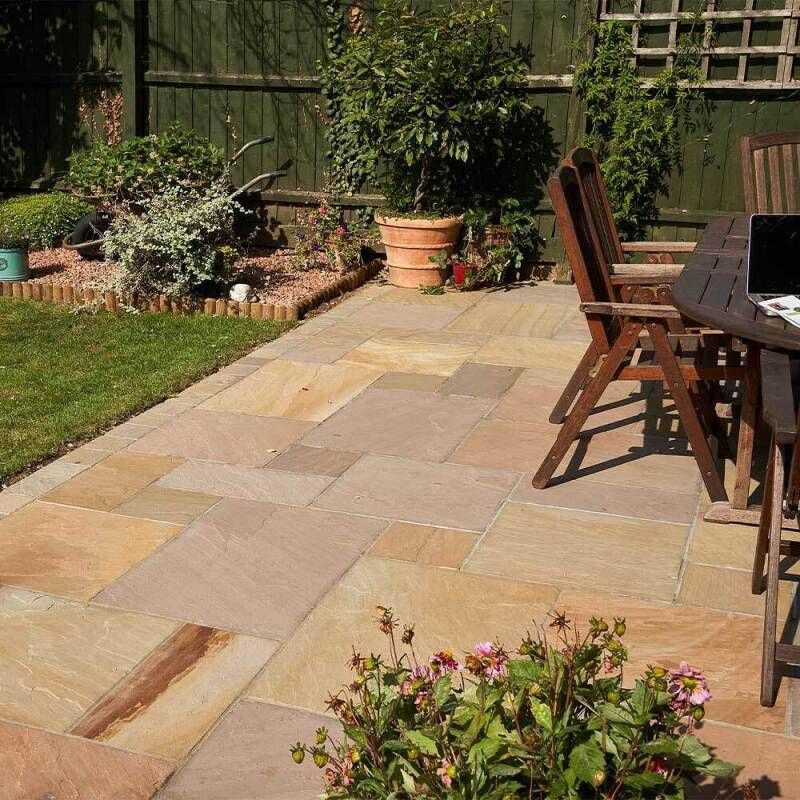 GLOBAL STONE 600 SERIES NATURAL SANDSTONE PROJECT PACK 15.30m2 COUNTRY BUFF CBSP1530
