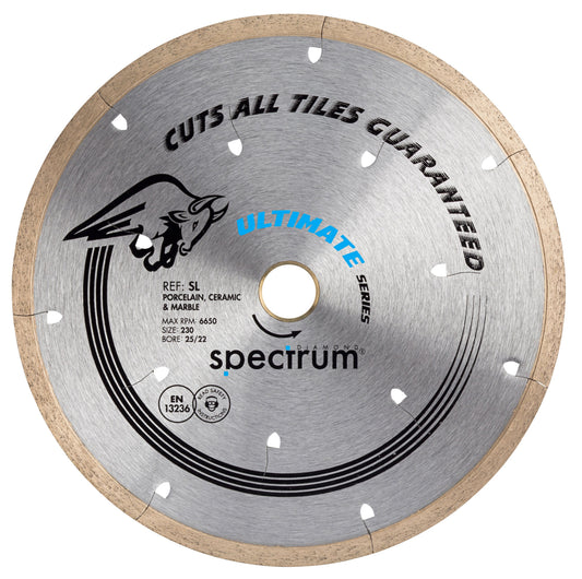 SPECTRUM SL230/25/22 SL-PRO ULTIMATE CERAMIC DIAMOND DISC 230MM