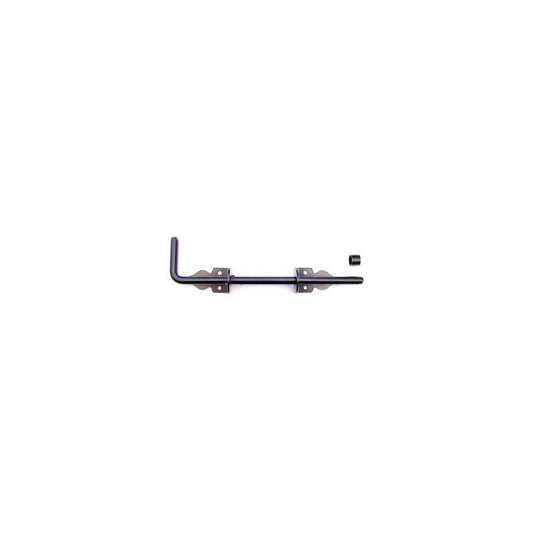 A PERRY NO 213 CANE BOLT PREPACKED 300mm 12" BLACK 213-PP0300BK