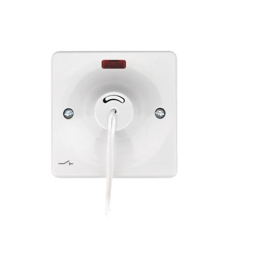 HAGER WMCS50N 50A DP CEILING SWITCH WITH LED INDICATOR